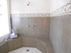 Huge shower in the master bedroom.